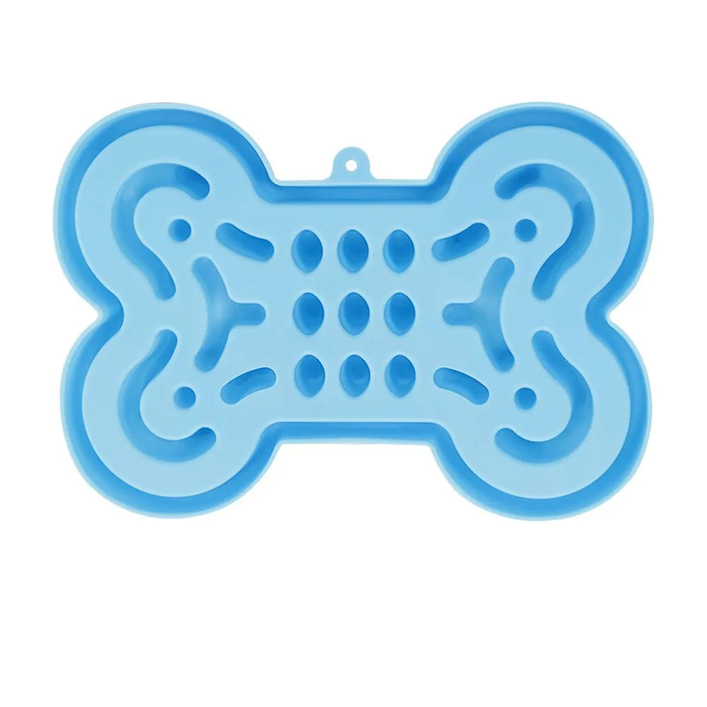 Fluffy Finds Pet Slow Feeder Bowl — Anti-Choke Puzzle Bowl for Dogs & Cats