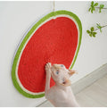 Fluffy Finds Watermelon Cat Scratch Pad — Wall Mounted Sisal Scratching Board