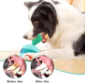 Fluffy Finds Interactive Dog Treat Dispenser & Dental Chew Toy — 360° Tumbler Ball