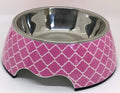 Fluffy Finds Designer Stainless Steel Pet Bowl — Stylish & Hygienic Feeding Bowl for Dogs & Cats
