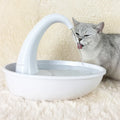 Fluffy Finds Swan Pet Drinking Fountain — Silent USB Electric Water Fountain for Cats & Dogs