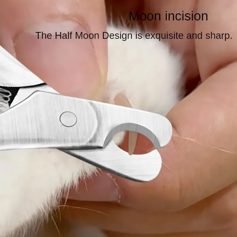 Fluffy Finds Professional Pet Nail Clipper — Sharp Stainless Steel Cutter for Dogs & Cats