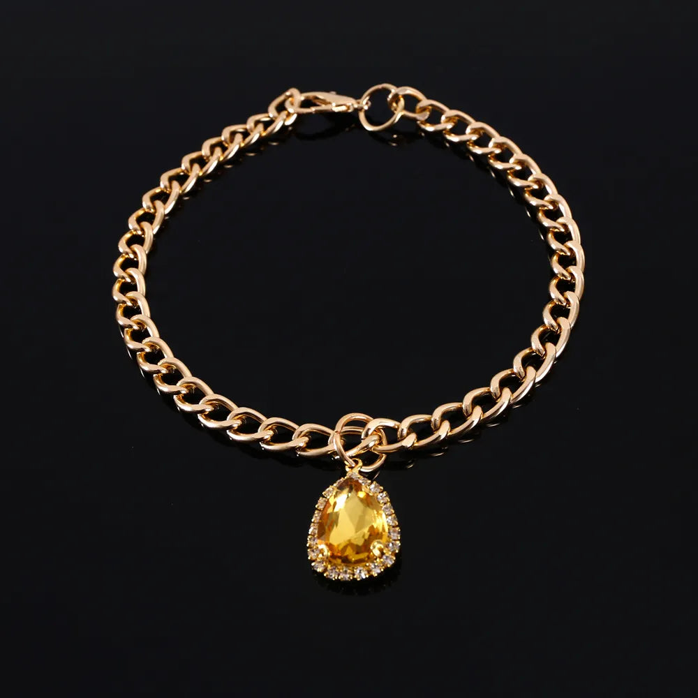 Fluffy Finds Crystal Diamond Pet Collar